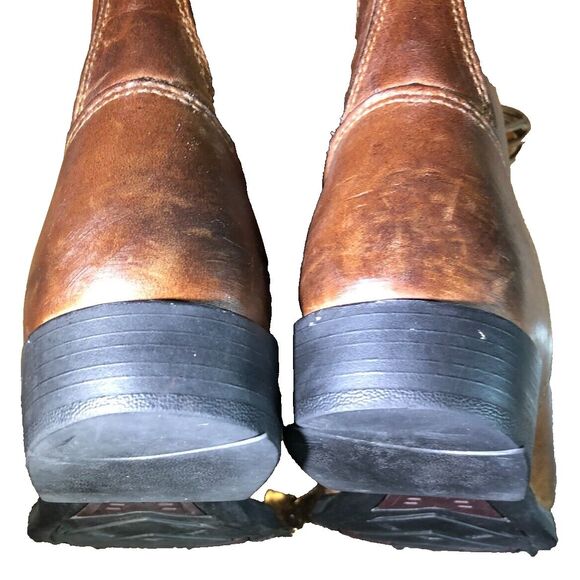 Ariat Heritage Lacer Western Roper Boots  Leather mens Size 6B 33525 - Picture 10 of 14